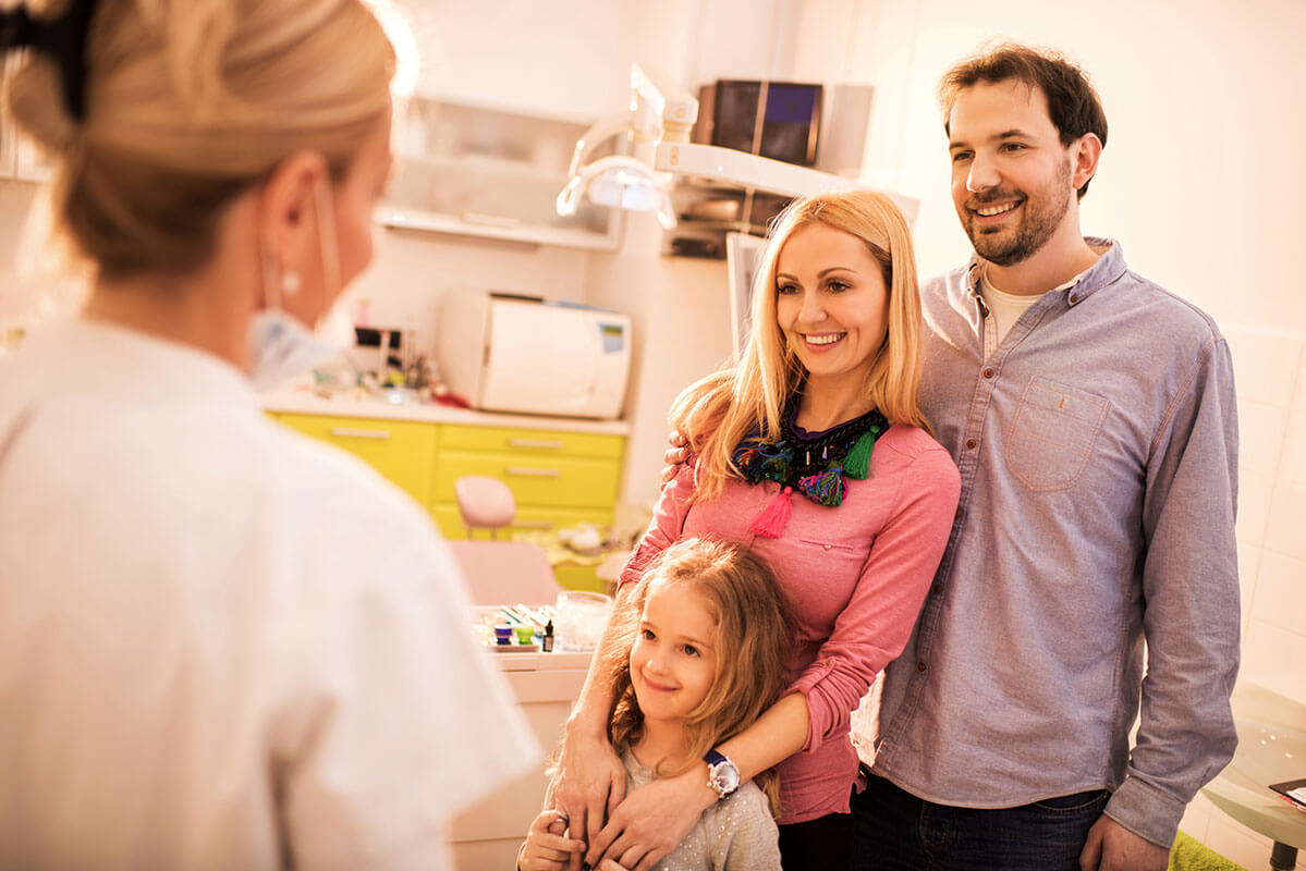 family-at-the-dentist